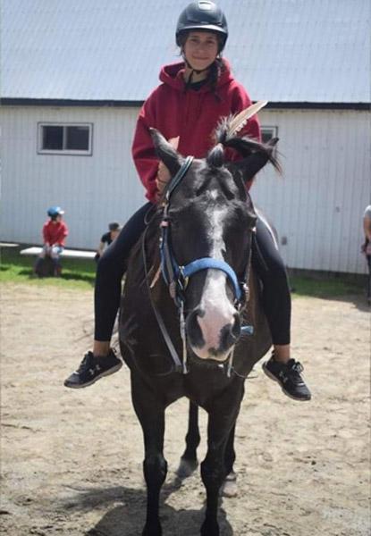 Baignade à cheval  - Ranch Winslow, Stornoway