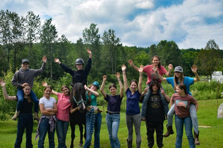 Jeux d'adresse à cheval  - Ranch Winslow, Stornoway